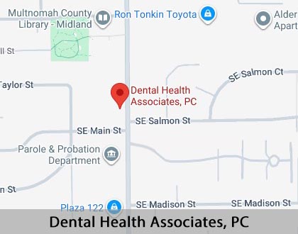 Map image for Full Mouth Reconstruction in Portland, OR
